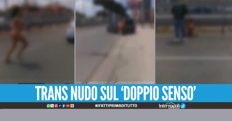 Trans nudo sulla Circumvallazione esterna, i cittadini chiamano le forze dell'ordine
