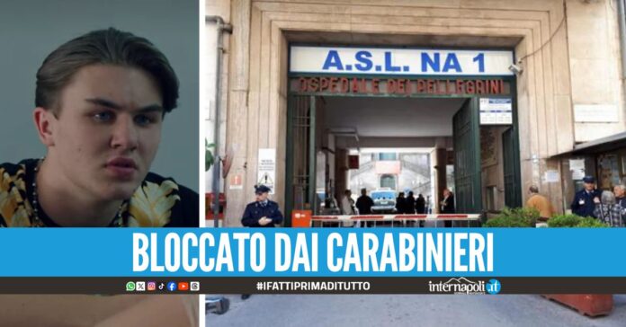 Una scena da Mare Fuori all’ospedale Pellegrini, cosa rischia ora ‘Pino il Pazzo’