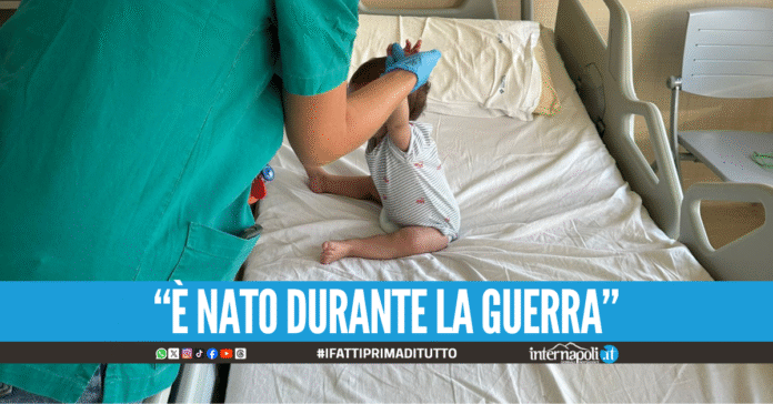 Zakaria, accolto al Santobono il piccolo paziente dalla Striscia di Gaza
