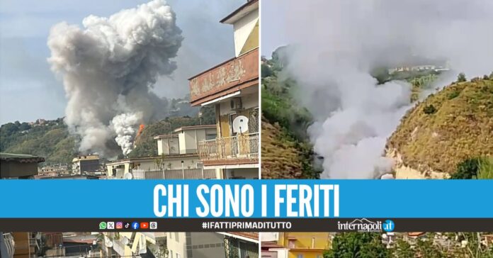 Cinque feriti nell'esplosione a Pianura, salvato un bimbo