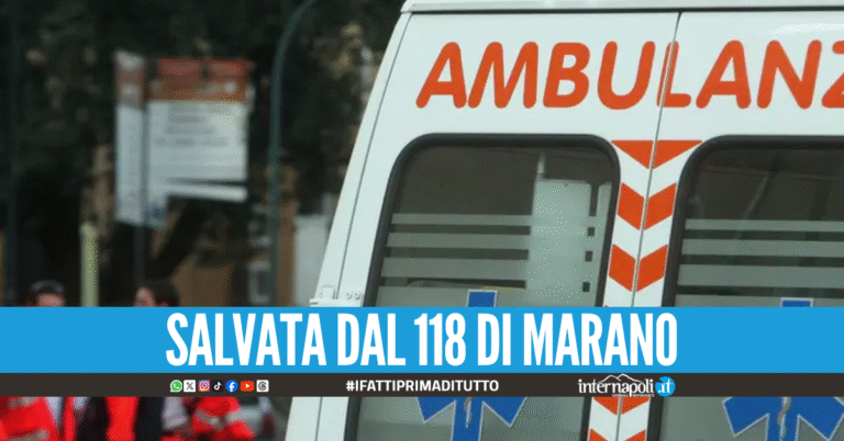 Accusa un malore in casa, donna di Giugliano salvata al 118