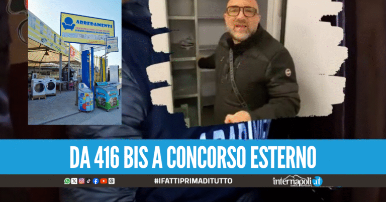 Accusato di collegamenti con la camorra, scarcerato il titolare di Arredamenti Lupin