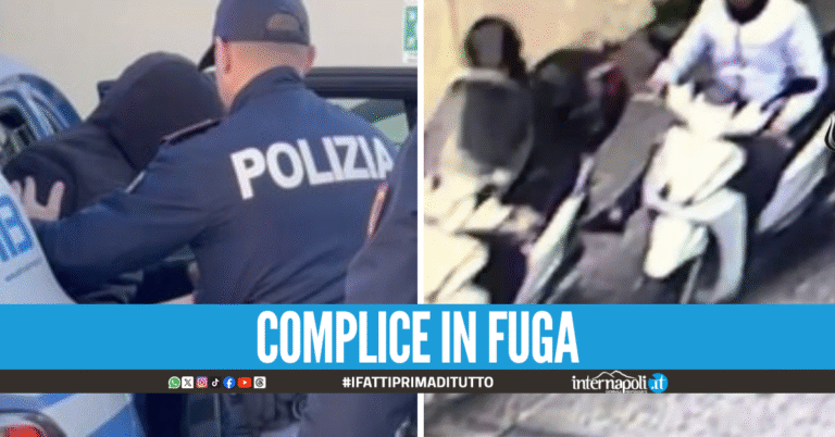 Beccato a spingere una moto spenta si schianta contro la volante, arrestato a Napoli