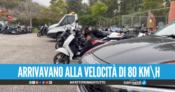 Bici elettriche che diventano scooter, sequestri dei carabinieri nel Napoletano