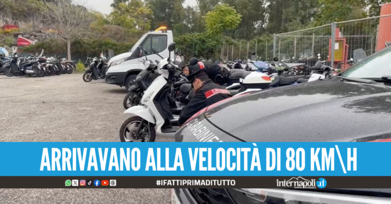 Bici elettriche che diventano scooter, sequestri dei carabinieri nel Napoletano