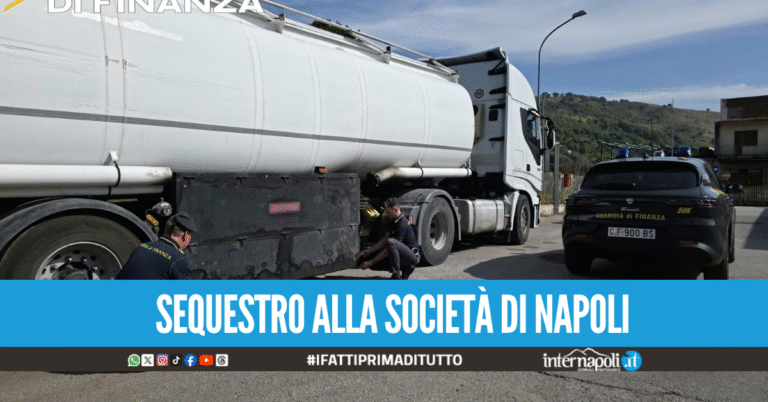 Blitz della Finanza, sequestrata autocisterna con benzina di contrabbando