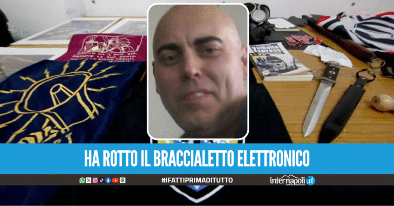 Cellula neonazista tra Caserta e Napoli, presunto capo in fuga dai domiciliari