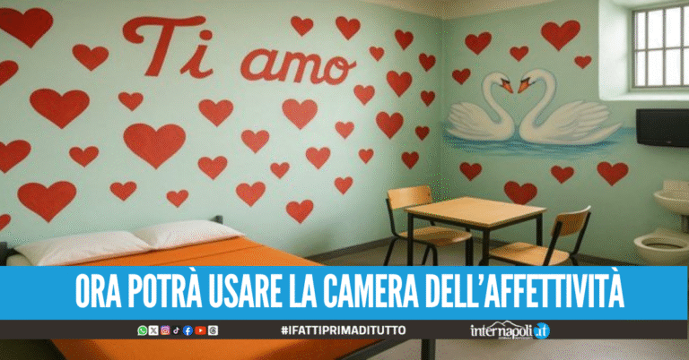 Il detenuto vince la battaglia dei colloqui intimi con la moglie