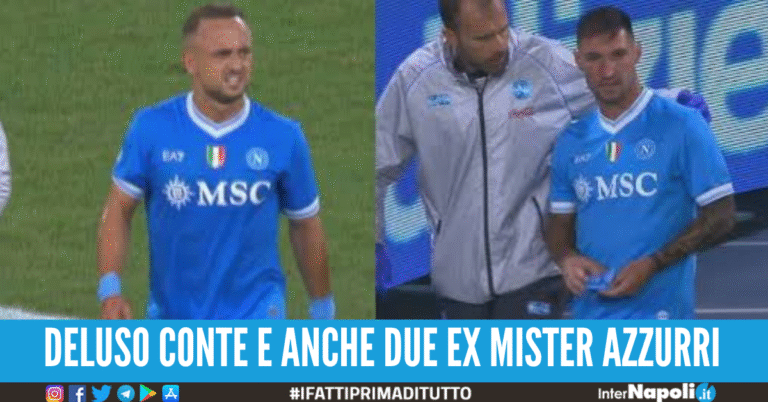 Infortuni Napoli, Lobotka e Politano salteranno le prossime 2 gare: