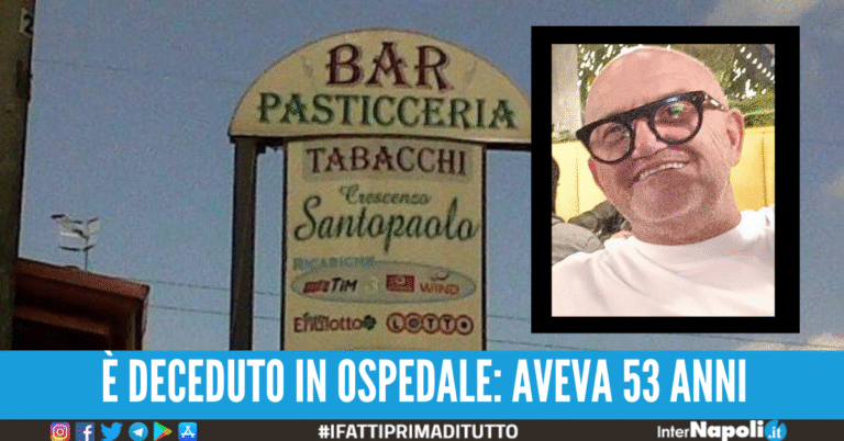 Colpito da infarto mentre faceva jogging, morto titolare del bar Santopaolo