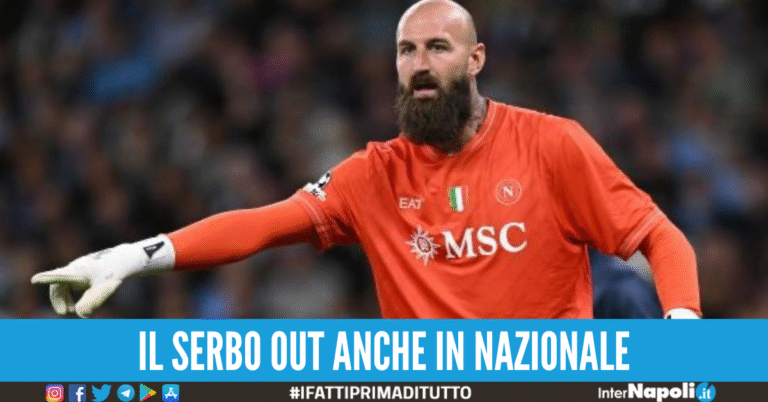 Altro infortunio in casa Napoli, quanto tempo resterà fuori Milinkovic Savic