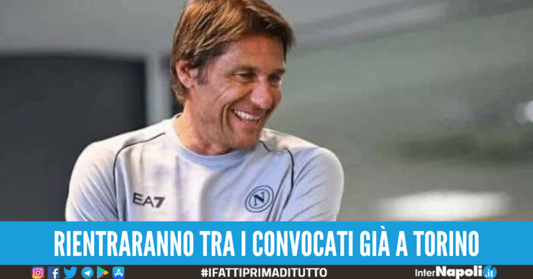 Infortuni Napoli, buone notizie per Conte: recuperati 3 big