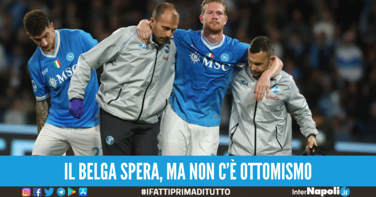 Infortunio De Bruyne, le due possibili ipotesi sui tempi di recupero