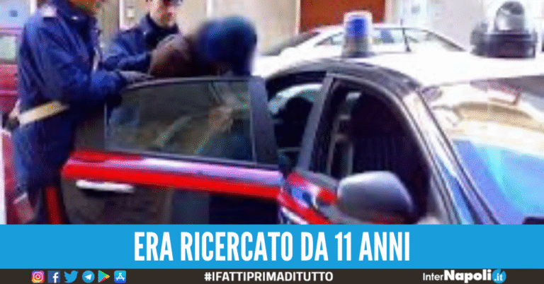 Operazione coordinata dalla Procura di Napoli, arrestato pericoloso latitante