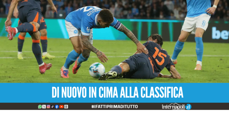 Napoli show: 3 gol e vetta in solitaria
