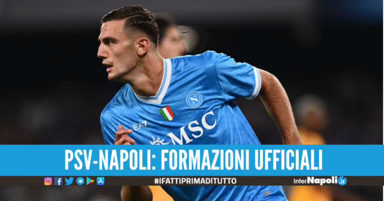 PSV-Napoli: Conte ritrova McTominay, confermato anche Lucca