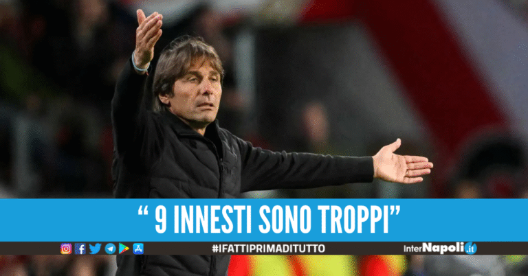 Conte polemico a Sky:" Ci sono stati troppi innesti, non voglio giustificarmi"