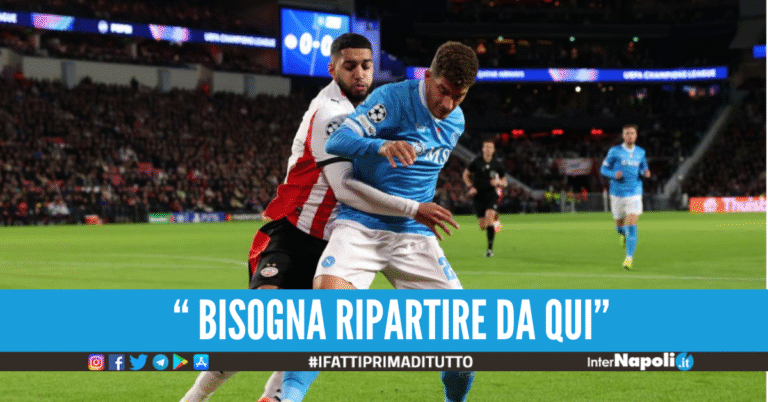 Di Lorenzo ci mette la faccia: "C'è da farsi un bagno di umiltà e ripartire da zero"