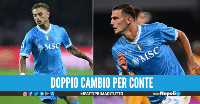 Lecce-Napoli: Conte sorprende tutti, pronti Lang e Lucca dal primo minuto