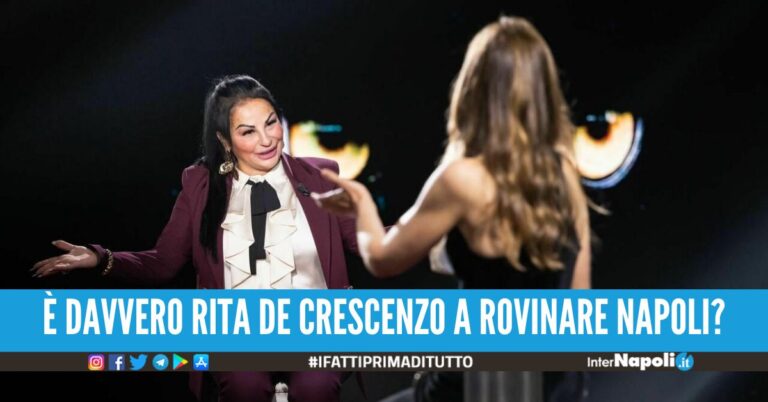 Rita De Crescenzo e l’intervista a Belve, il meme che divide Napoli Rita De Crescenzo e l’intervista a Belve, il meme che divide Napoli