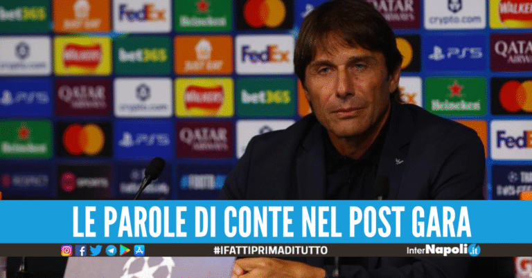 Conte in conferenza: “Mi è piaciuta la prestazione di oggi, questa vittoria ci da morale”