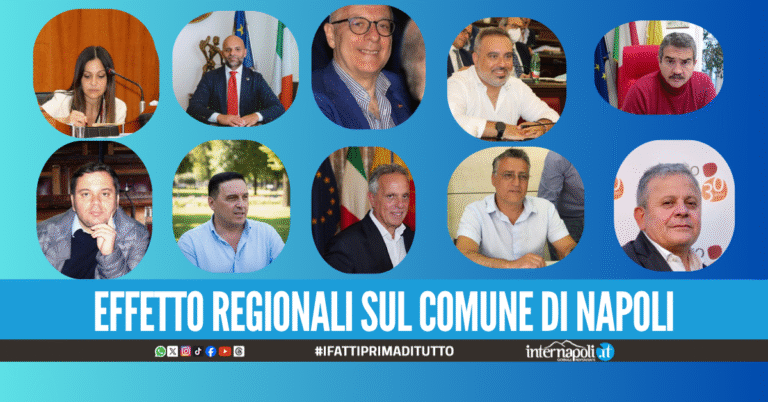 Dal Comune di Napoli alla Regione, tutti i politici candidati alle elezioni