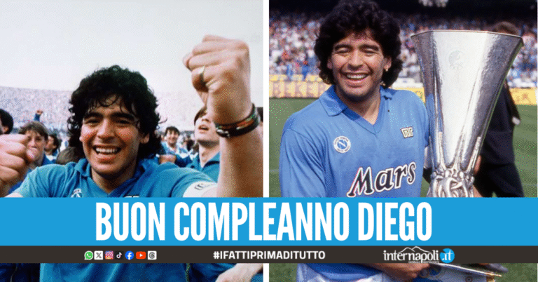 “Passano gli anni, rimane la leggenda”, gli auguri della SSC Napoli a Maradona
