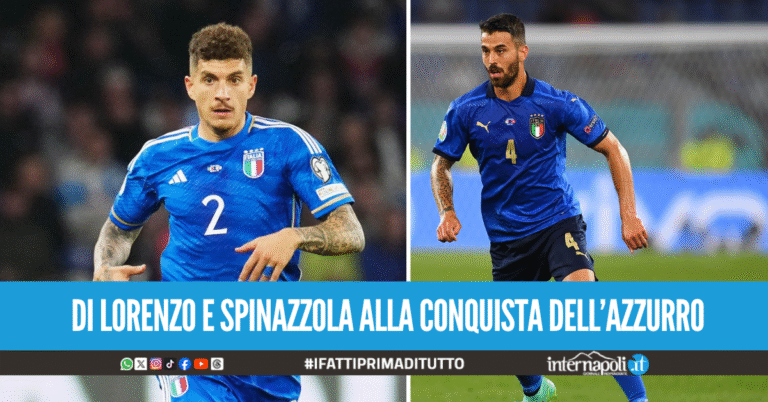 Verso Estonia-Italia: Di Lorenzo c’è, torna a sorpresa Spinazzola