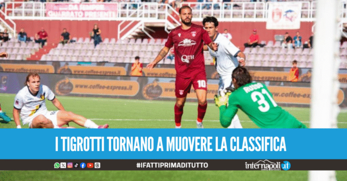 Russo salva il Giugliano dalla quarta sconfitta consecutiva, contro il Trapani termina 1-1