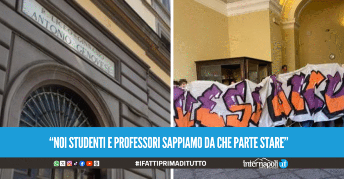 Solidarietà a Gaza e Palestina, a Napoli gli studenti occupano il liceo Genovesi