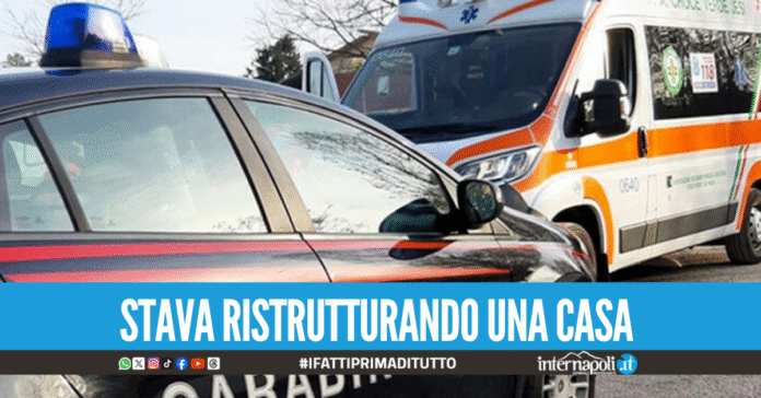 Francesco colpito da una trave in testa nel cantiere, tragedia sul lavoro nel Napoletano