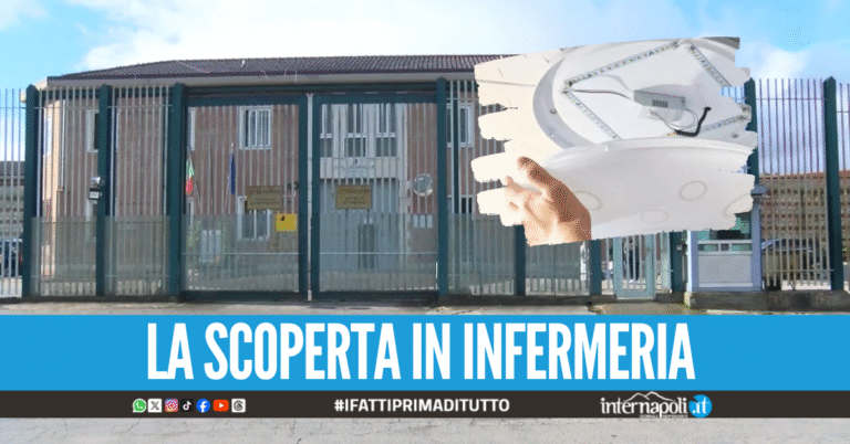 Sequestrata droga nel carcere di Avellino, era occultata in una plafoniera