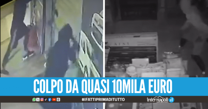 Raid nel negozio di telefonia a Casoria: ladri portano via smartphone, tv e joystick
