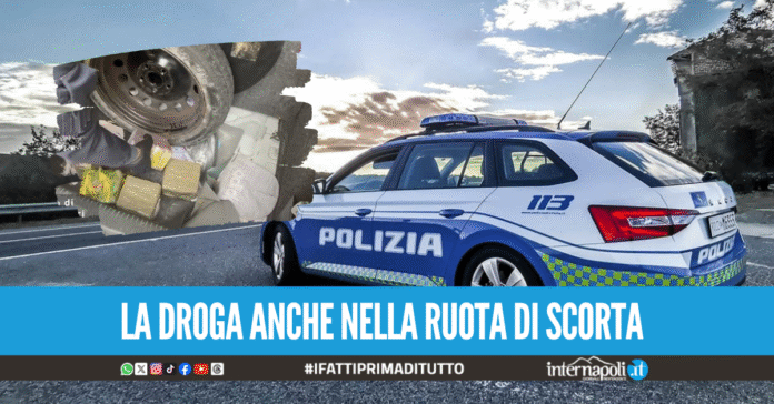 Viaggiava con quasi 6 kg di hashish in auto, arrestato pusher nel Salernitano