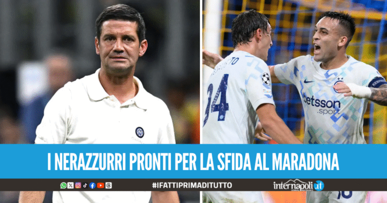 L’Inter cerca la rivincita scudetto contro il Napoli, i nerazzurri a caccia dell’ottava vittoria consecutiva