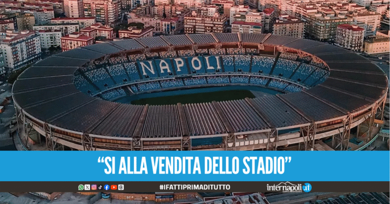 Manfredi vuole copiare Milano: “Siamo pronti a vendere lo stadio Maradona”