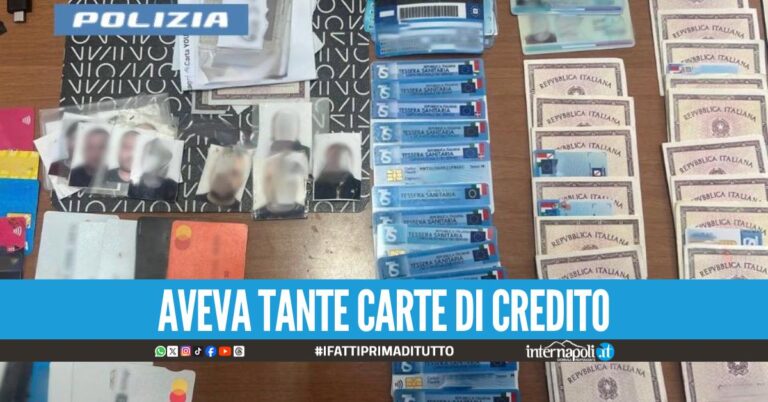 Fabbrica di documenti scovata a Casalnuovo, arrestato falsario