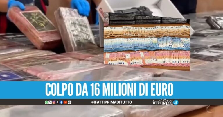 Sequestrati 200 chili di cocaina a Roma, trovati 30mila euro in contanti