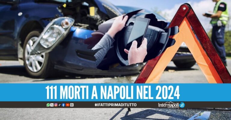 Il triste record di Giugliano, 11 morti e 359 feriti per gli incidenti stradali