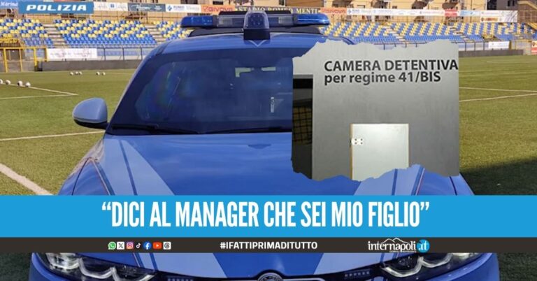 "Voglio giocare", la richiesta al papà camorrista rinchiuso al 41 bis