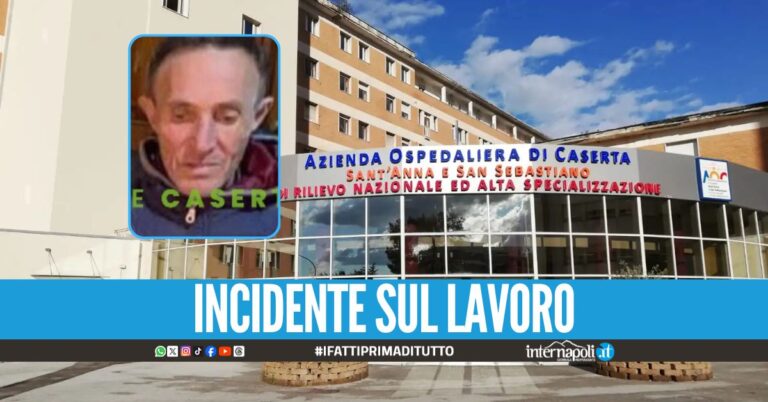 Gennaro muore dopo 4 giorni di agonia all'ospedale di Caserta