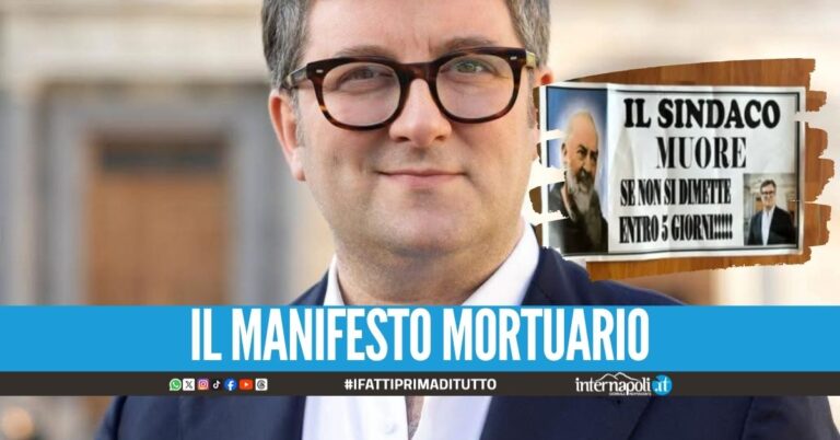 “Muore se non si dimette”, minacce al sindaco di San Giuseppe Vesuviano "Muore se non si dimette", minacce al sindaco di San Giuseppe Vesuviano