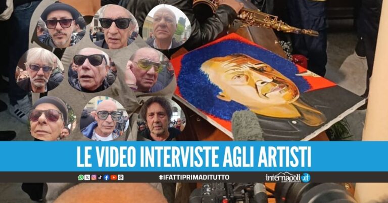 Le parole degli artisti napoletani al funerale di James Senese Le parole degli artisti napoletani al funerale di James Senese