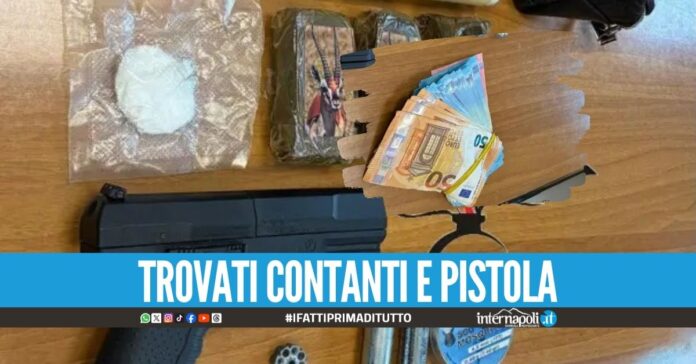 Sorpreso con hashish e cocaina, scattano le manette al Rione Traiano