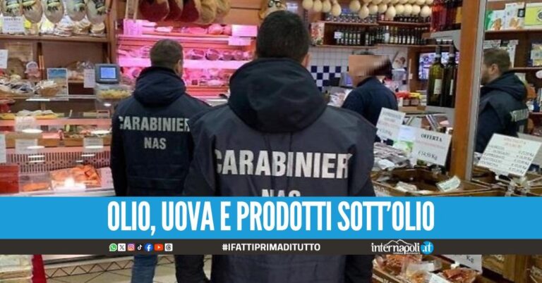 Chiusi 8 supermercati tra Napoli e provincia, sequestrate 21 tonnellate di alimenti.