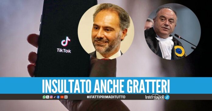 Il magistrato Maresca minacciato su Tiktok: 