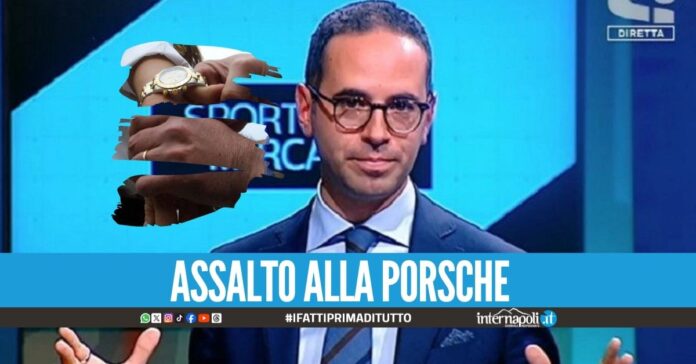 Rapinato Michele Criscitiello, banditi in fuga con il Rolex