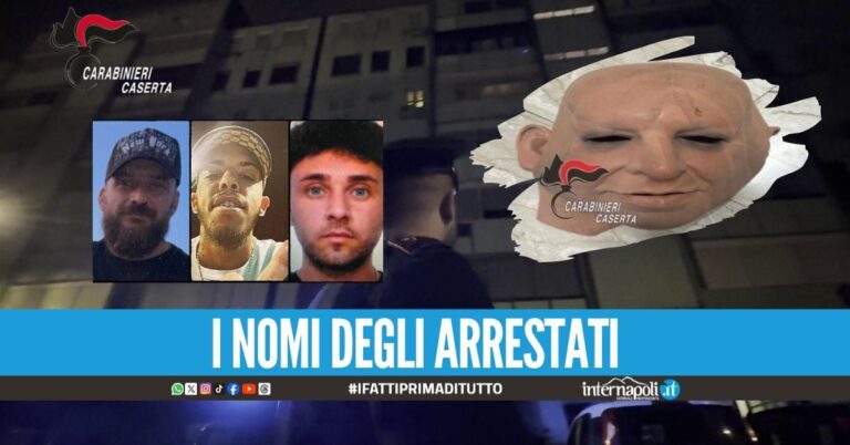 Sgominata la banda mascherata: 5 arresti tra Napoli e Caserta