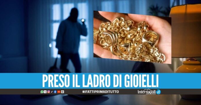 Furto in casa da 30mila euro, arrestato 30enne di Napoli