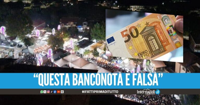 Tentano di spacciare 50 euro false alla Sagra di Cusano Mutri, coppia denunciata..